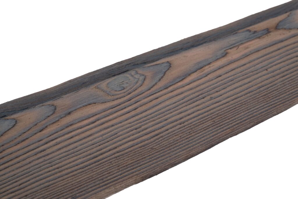 Degintos maumedžio dailylentės, spalva Clay