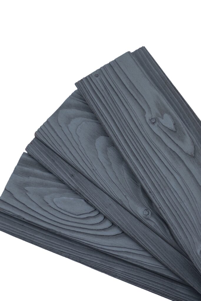 Degintos maumedžio dailylentės, spalva Ash