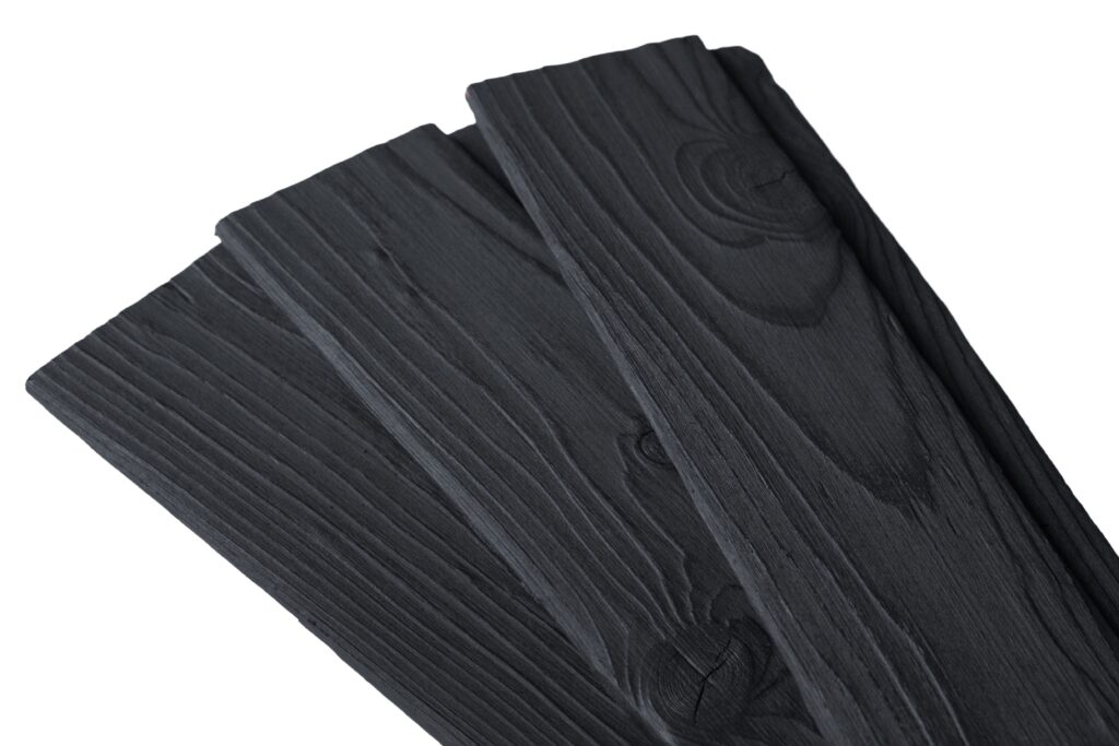 Degintos maumedžio dailylentės, spalva Graphite