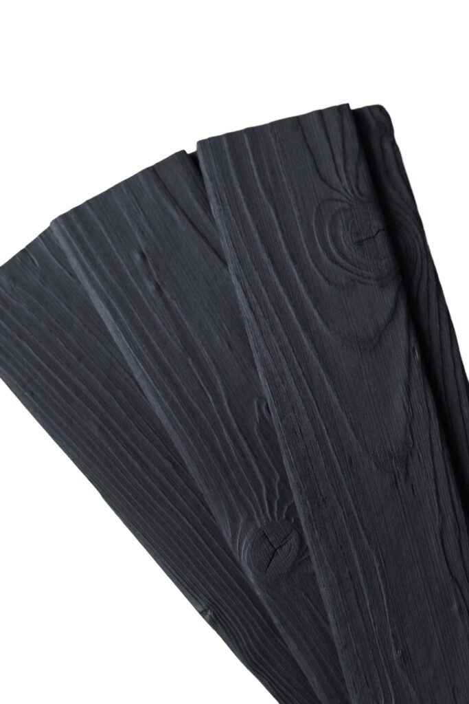 Degintos maumedžio dailylentės, spalva Graphite