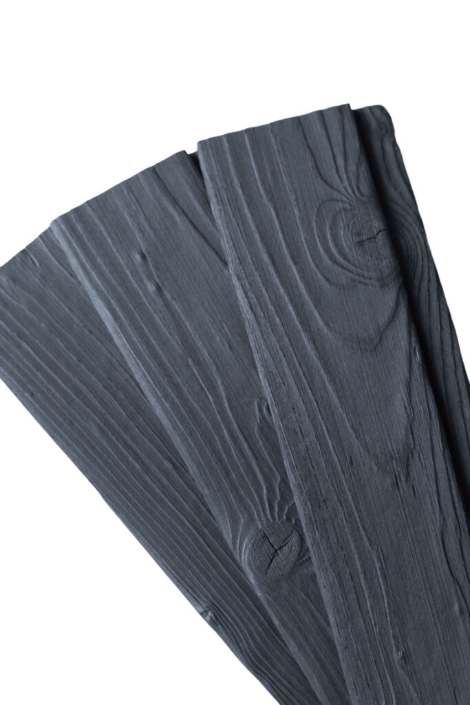 Degintos maumedžio dailylentės, spalva Graphite