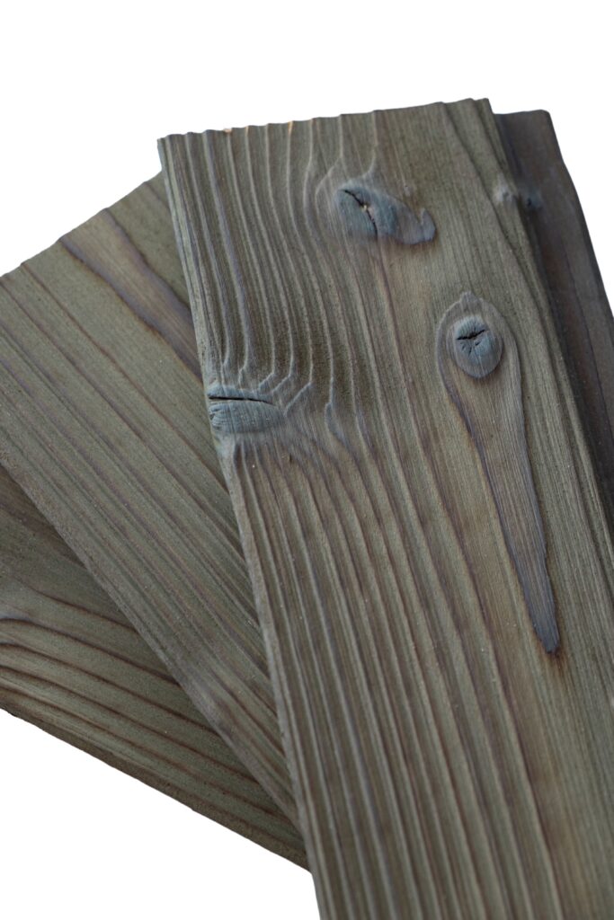 Degintos eglės dailylentės spalva Olive